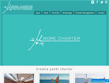 Tablet Screenshot of morecharter.com